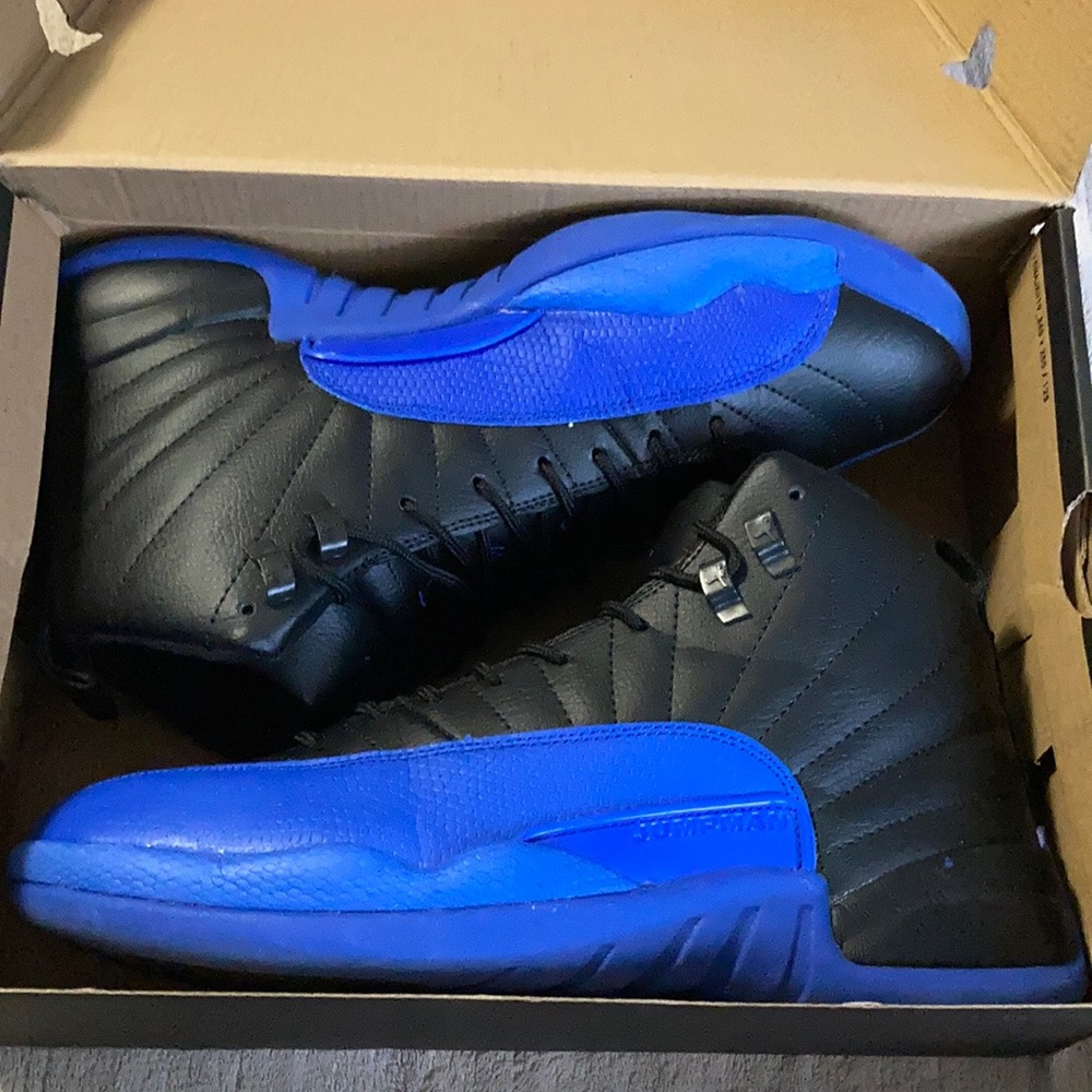 Jordan 12 Retro Black Game Royal